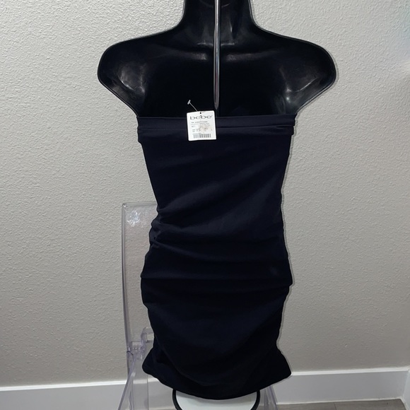 Bebe tube mini black dress with bra size medium - Picture 5 of 7